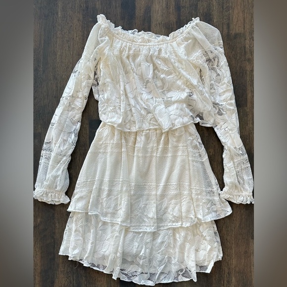 Show me Your Mumu Bess Lace Tiered Dress - Picture 3 of 7